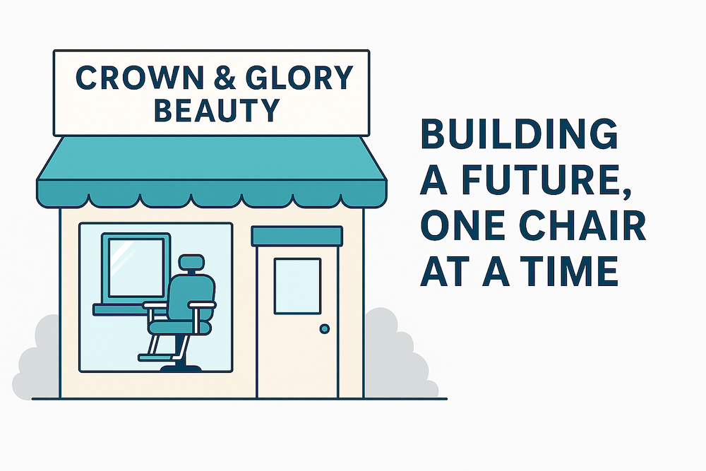 Infographic illustrating the five Cs of credit for small-business loans: character, capacity, capital, collateral, and conditions